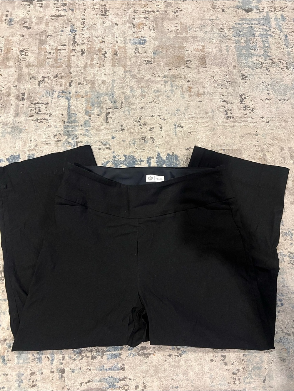 Black Women’s Stretch Pull-On Pants